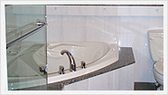 Skylights master bathroom