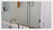 White granite bathroom